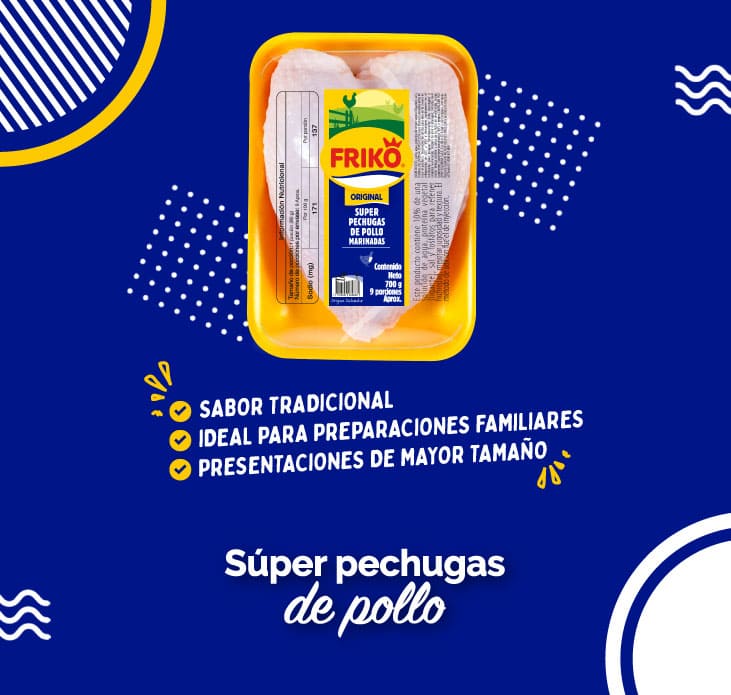 Productos de pollo Friko